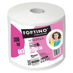 Prosop hartie monorola Fortino, 2 straturi, 350 foi