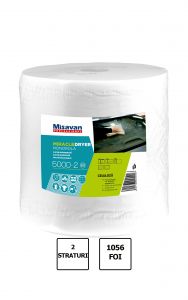 Prosop celuloza industrial Miracle Dryer, 5kg, 2 straturi, 1 set/ pachet, 1000 foi