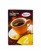 Hartie filtru cafea Misavan, nr. 2, 100 buc/ cutie